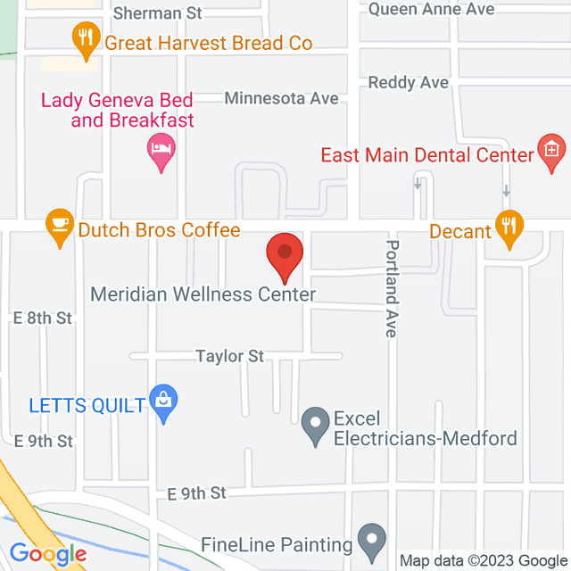 Location for Meridian Wellness Center